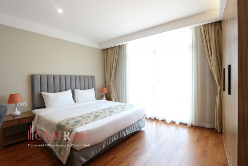 Studio serviced apartment for rent in Koh Pich