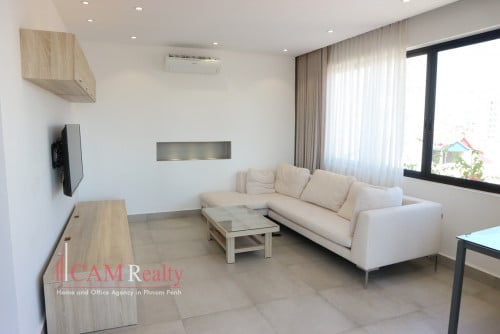 Russian market| Great design 1 bedroom serviced apartment for rent| Phnom Penh
