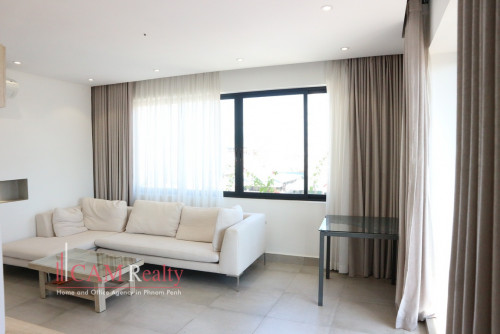 Russian market| Great design 1 bedroom serviced apartment for rent| Phnom Penh
