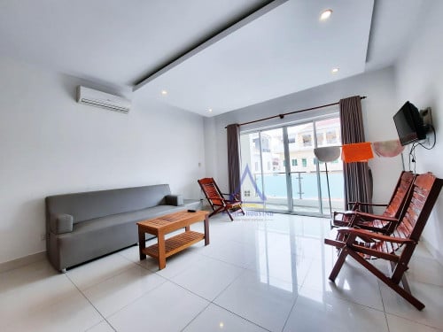 TTP area | Service apartment 2 bedrooms with elevator for rent near Russian Market