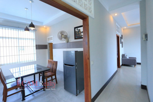 Russian market area| Spacious and beautiful 1 bedroom town house for rent in Phnom Penh