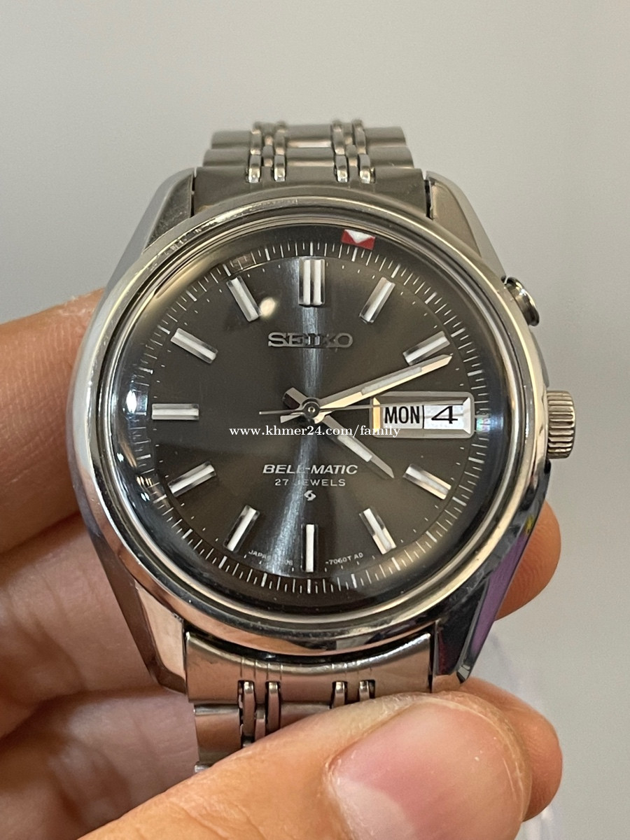 SEIKO Bell Matic (Alarm) Man's Watch Automatic Price $365 in Phnom Penh,  Cambodia - Family Phone Shop 