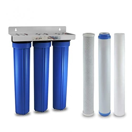 3 Stage Water Filters 20''- ឧបករណ៍ចម្រោះទឹកស្អាត3ដំណាក់កាល 20អ៊ីងធម្មតា ប្រើពេញមួយផ្ទះ