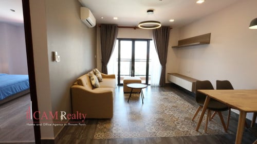 1 Bedroom Serviced Apartment For Rent near BKK1