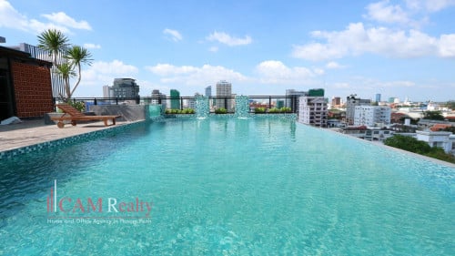 1 Bedroom Serviced Apartment For Rent near BKK1