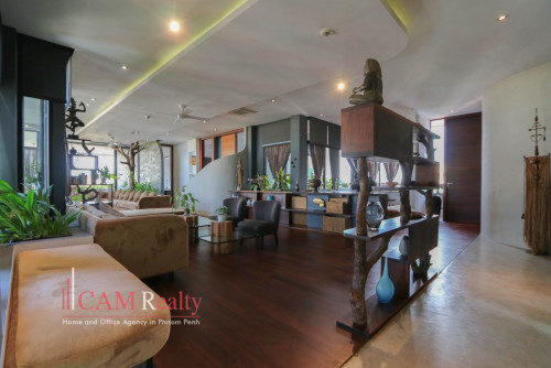 E-viewing Ok ! Near Aeon mall 1 | 4 bedrooms penthouse fully serviced apartment for rent