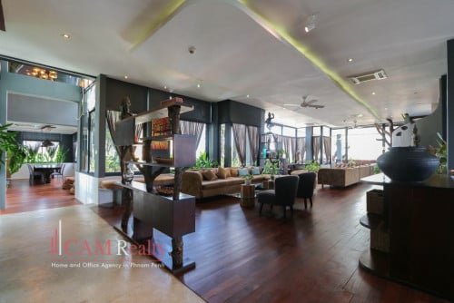 E-viewing Ok ! Near Aeon mall 1 | 4 bedrooms penthouse fully serviced apartment for rent