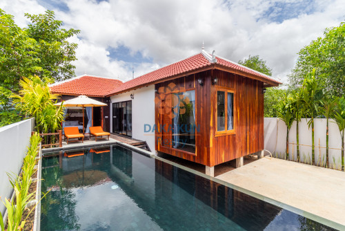 ផ្ទះវីឡាមានអាងហែលទឹកលក់ក្នុងក្រុងសៀមរាប/Villa for Sale with Pool in Siem Reap