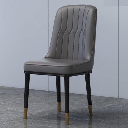 \u2705 Leather Luxury Dining Chair: កៅអីញុាំបាយ