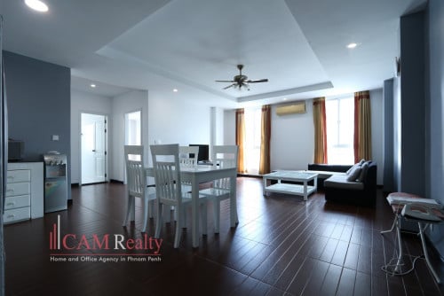 Central Market area| 2 bedrooms serviced apartment for rent| Swimming pool, gym and sauna