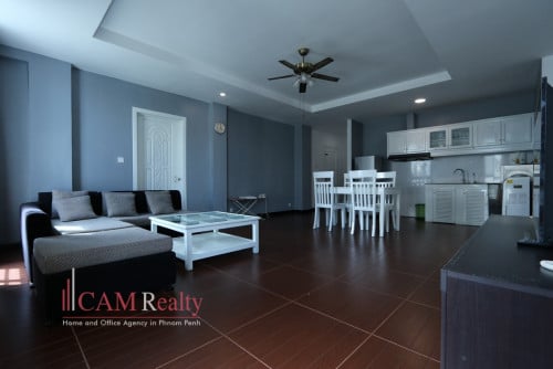 Central Market area| 2 bedrooms serviced apartment for rent| Swimming pool, gym and sauna