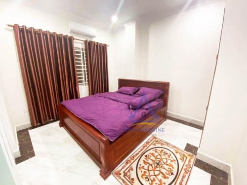 Tomnub Tuek area | Fully furnished one bedroom for rent nearby Chinese embassy