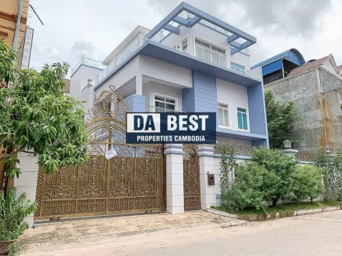 វីឡាបែបអឺរ៉ុបសម្រាប់លក់ក្នុងក្រុងសៀមរាបស្លរក្រាម​-Private Villa for Sale in Siem Reap- Slor Kram