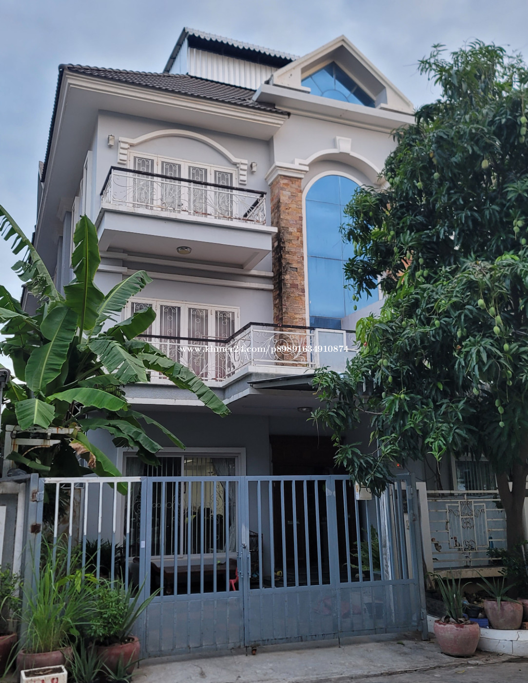 Twin villa in Borey Vimean Phnom Penh for rent 800/month Price 800.00