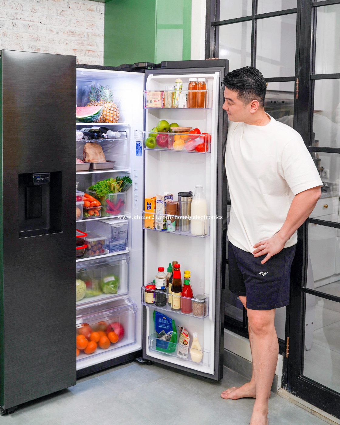 Samsung Side By Side Refrigerator 660L Inverter Price 1150.00 in