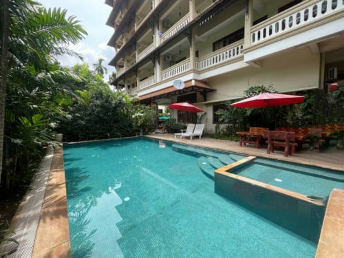 TK area | Service apartment 1-bedrooms with pool for rent near Tk avenue, Phnom Penh