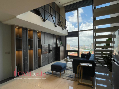 1 bedroom on 31st floor with amazing bassak river view for sale in Aeon Mall area