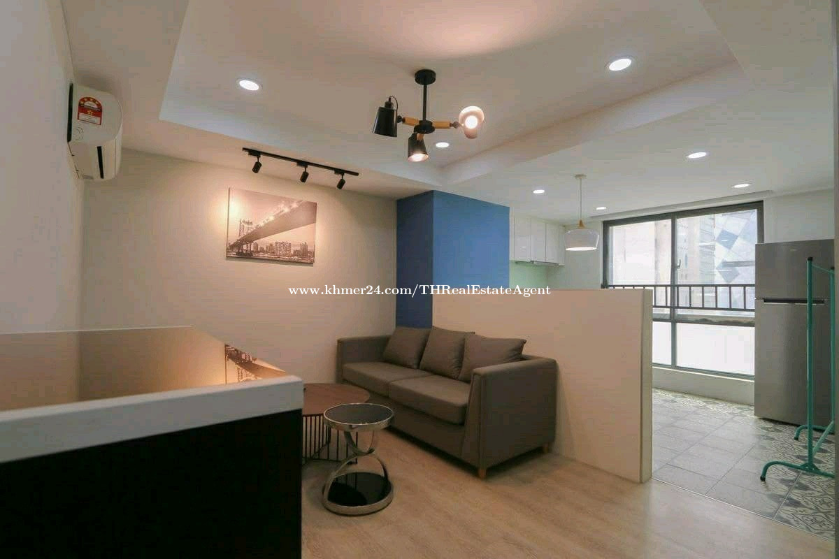 Apartment for rent location BKK1 price 450/Month in Boeng Keng Kang