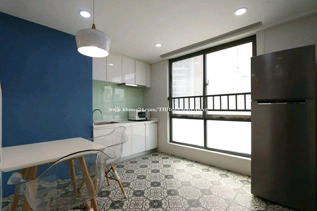 Apartment for rent location BKK1 price 450/Month in Boeng Keng Kang