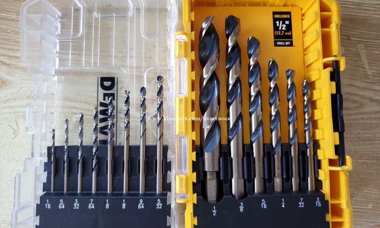 DEWALT Drill Bit Set, 14Piece, imperial! Price 29.00 in Phnom Penh