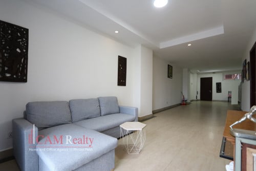 Chroy Changvar area| 2 bedrooms condominium for rent| Swimming pool and gym