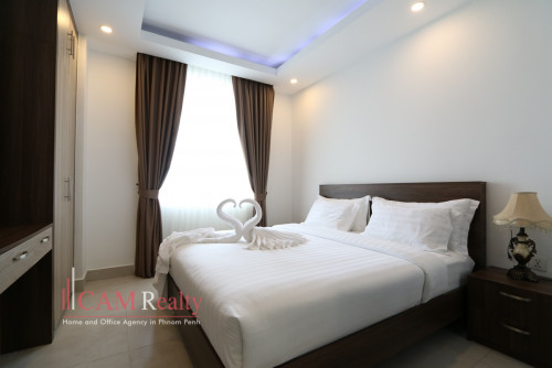 4 bedrooms duplex penthouse serviced apartment for rent in Phnom Penh