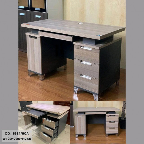 Office table in Phnom Penh, Cambodia on