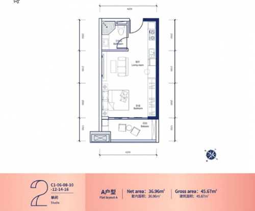 Brand New Studio Room (Riverside View)
