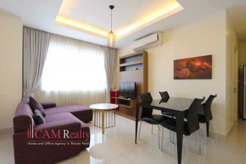Beong Trabek area| Modern style 2 bedrooms serviced apartment for rent,