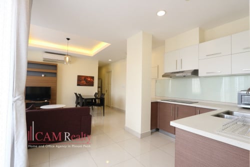 Beong Trabek area| Modern style 2 bedrooms serviced apartment for rent,