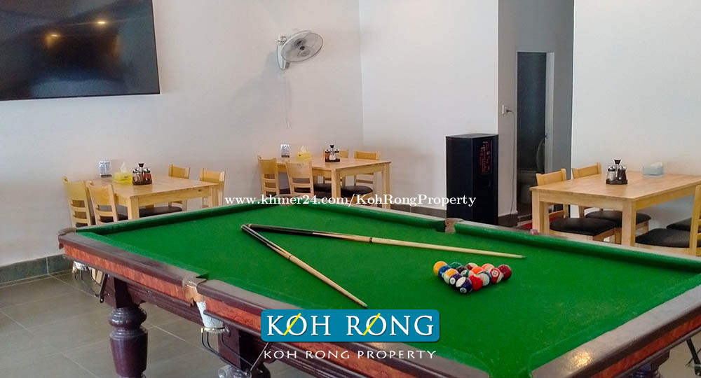 Koh Rong Restaurant Bar For Sale Long Set Beach in Kaoh Rung, Krong