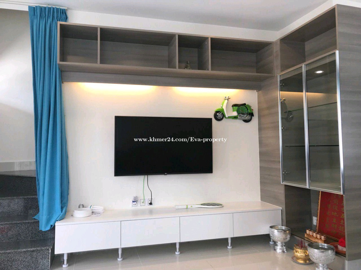 វីឡាកូនកាត់សម្រាប់ជួល Link house for rent Price 800 in Nirouth