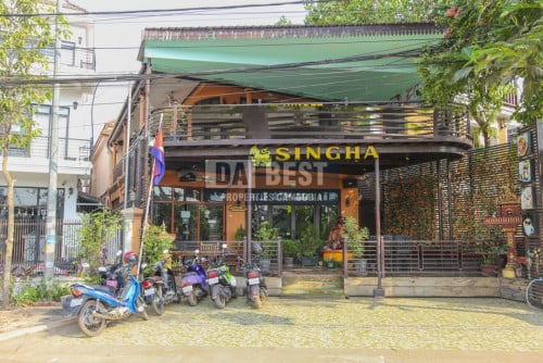 ផ្ទះលក់ក្នុងក្រុងសៀមរាបតាមបណ្ដោយមាត់ស្ទឹង-Top location House for Sale Riverside in Siem Reap