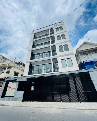 Building For Rent At Beoung Trobek, Near Monivong BLVD, 16x25m, 04 Floors, 9,500$ Per Month