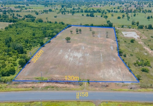 Land for sale ជិតគំរោង1000ហិចតា