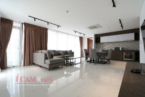 3 bedrooms serviced apartment for rent in BKK1