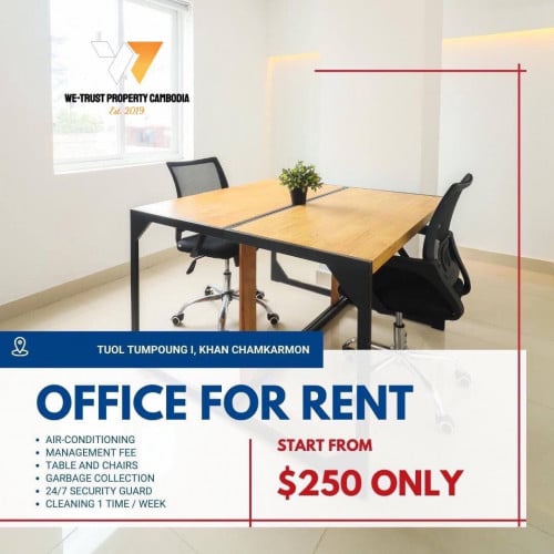 Office Space for Lease - Toul Tompoung