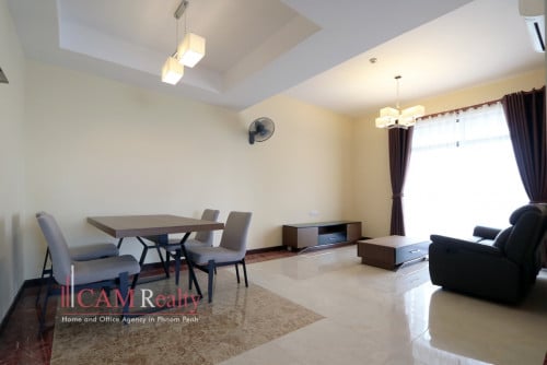 Chroy Changvar area| 1 bedroom apartment for rent| Swimming pool and gym