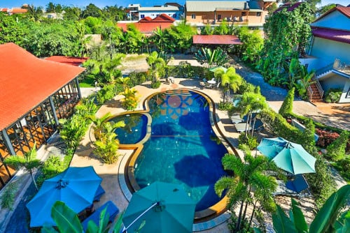 30 Room Hotel for Rent in Siem Reap-Sla Kram