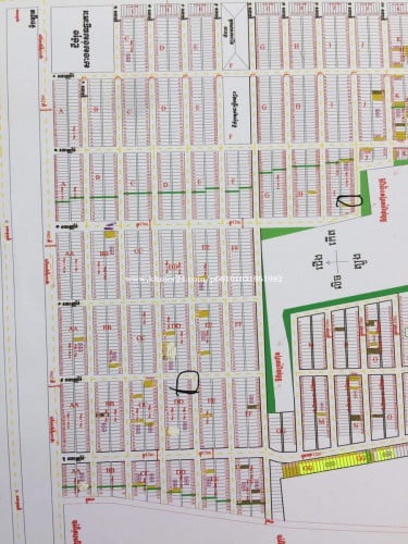 ដីលក់ ជិតរង្វង់មូលស្វាយធំ ជិតផ្សារម៉ាក្រូ