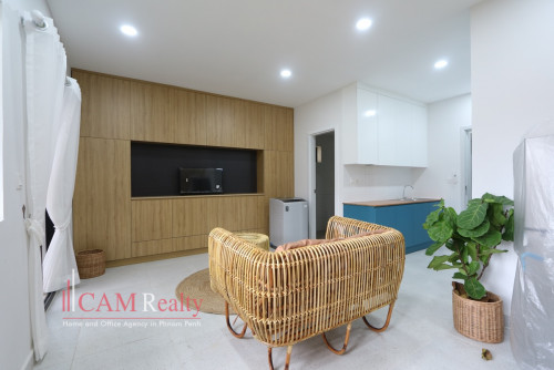 Modern style 1 bedroom apartment for rent in Prami Makara area -  Phnom Penh