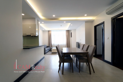 2 bedrooms serviced apartment for rent in Daun Penh