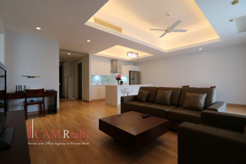Chroy Changvar| 2 bedrooms fully serviced apartment for rent