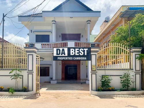 DaBest Properties: House 5 Bedroom for Rent in Siem Reap-closed to town 