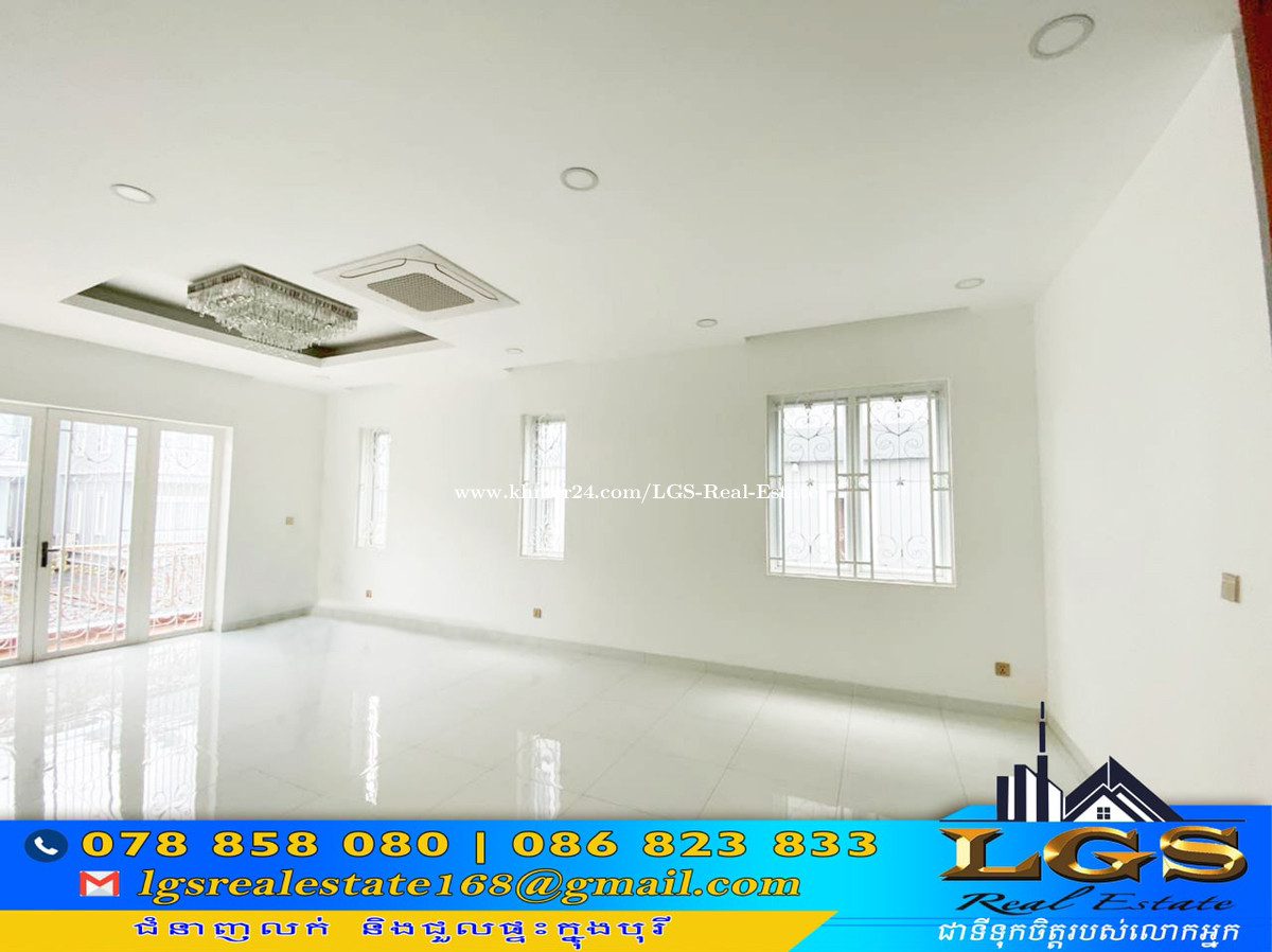 Imperial Villa corner for rent នៅបុរីវិមានភ្នំពេញ សង្កាត់ ច្រាំងចំរេះ2