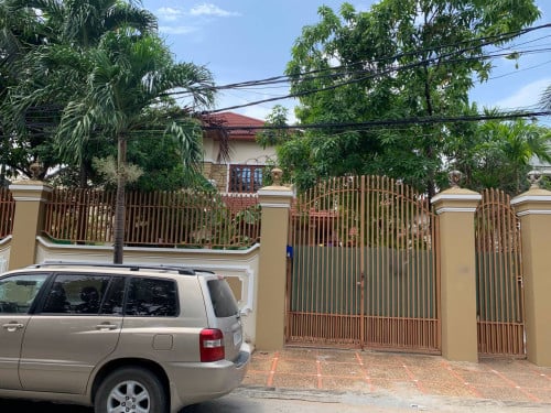 Villa for Rent, ផ្ទះវីឡាសម្រាប់ជួល ចម្ងាយ500m ពីផ្សារដើមថ្កូវ, Property Code: VBRE00756