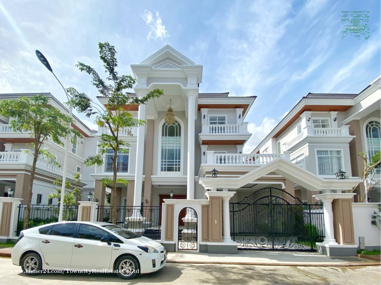 Villa Queen for Rent in Borey Peng Huoth 60M in Boeng Keng Kang Muoy