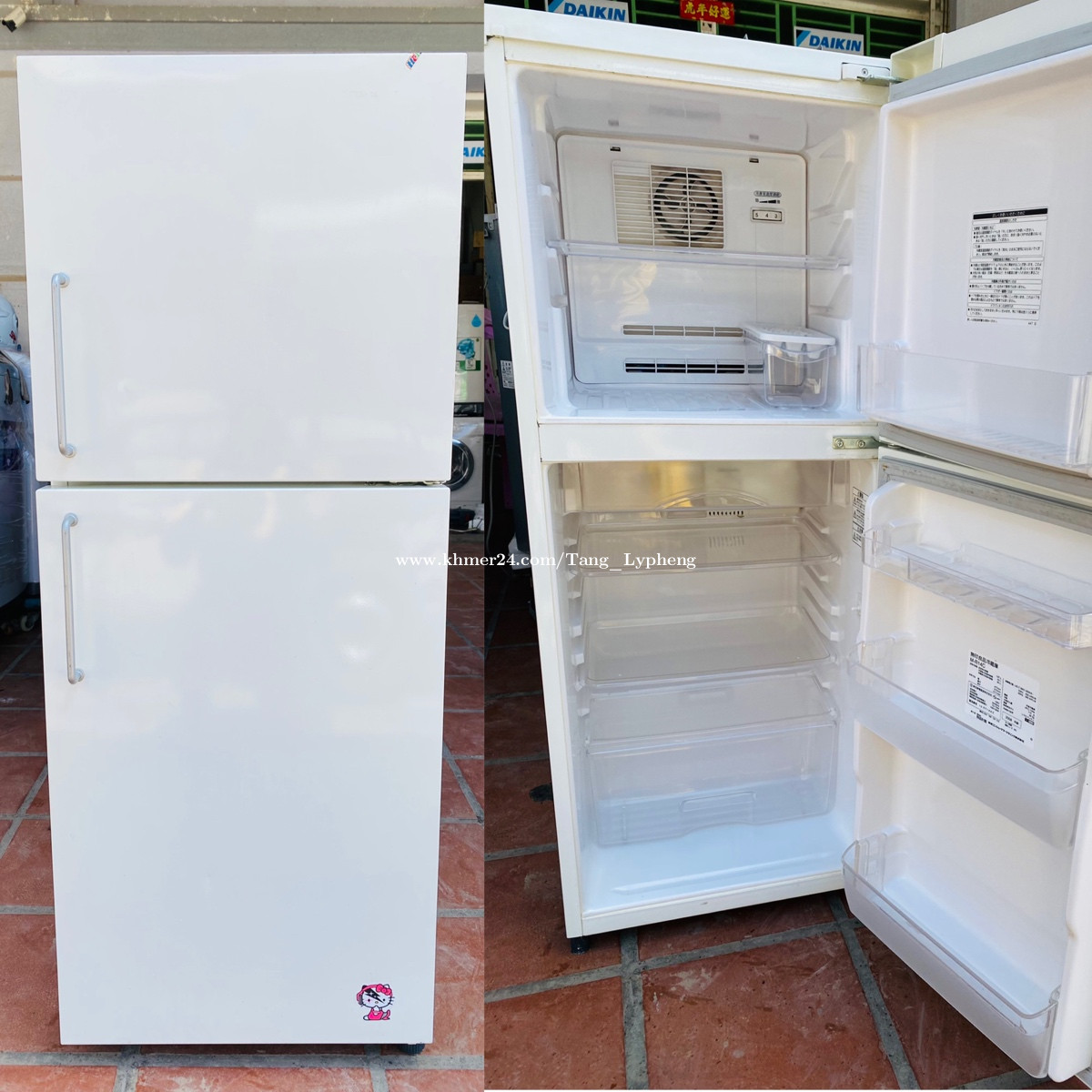 Fridge for sell 1.2m Price 130.00 in Phnom Penh, Cambodia Tang Lypheng