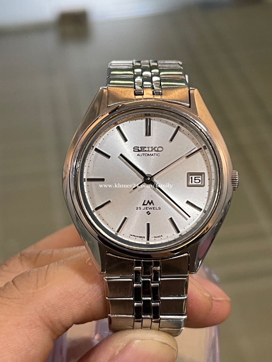 SEIKO LM Automatic 25 Jewels Japan Price $155 in Phnom Penh, Cambodia -  Family Phone Shop 