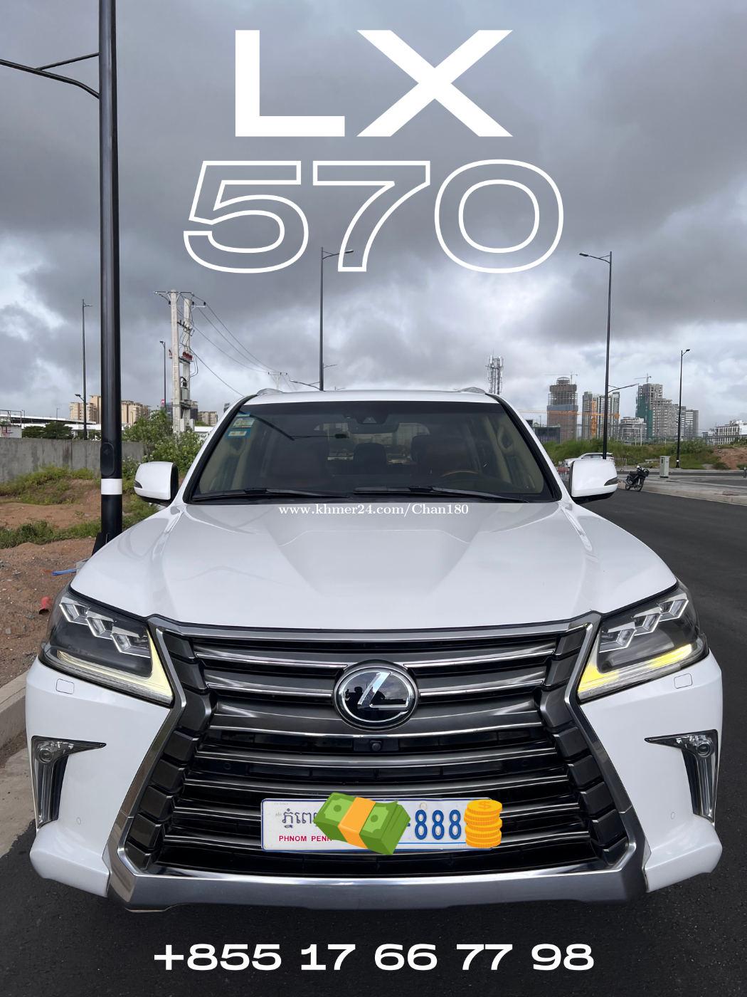 Lexus LX 570 2016 for sale *Original Owner* Price 152000.00 in Phnom